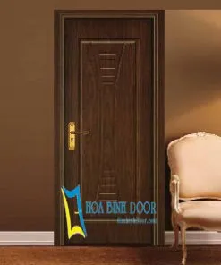 Cửa gỗ công nghiệp MDF phủ PVC KD.1180