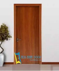 Cửa gỗ công nghiệp MDF phủ veneer KD.P1B