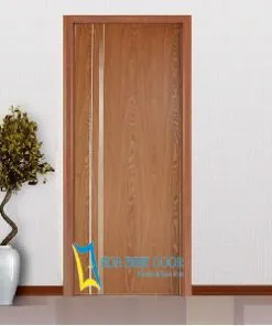 Cửa gỗ công nghiệp MDF phủ veneer KD.P1RA2