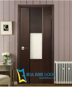 Cửa gỗ công nghiệp MDF phủ PVC KD.1112