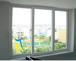 Cửa nhựa lõi thép - cửa sổ mở quay