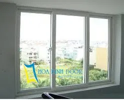 Cửa nhựa lõi thép - cửa sổ mở quay
