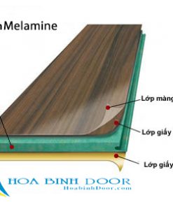 Kết cấu tấm MDF melamine lõi xanh chống ẩm