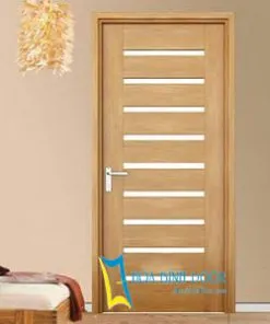 Cửa gỗ công nghiệp MDF phủ veneer KD.R2GL9