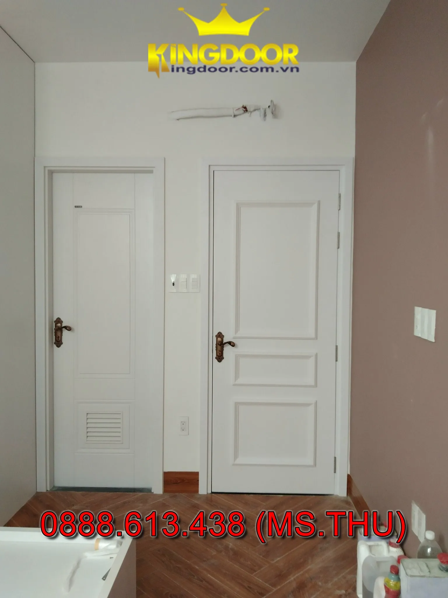 Cửa nhựa giả gỗ toilet năm 2022 Cửa nhựa giả gỗ toilet năm 2022