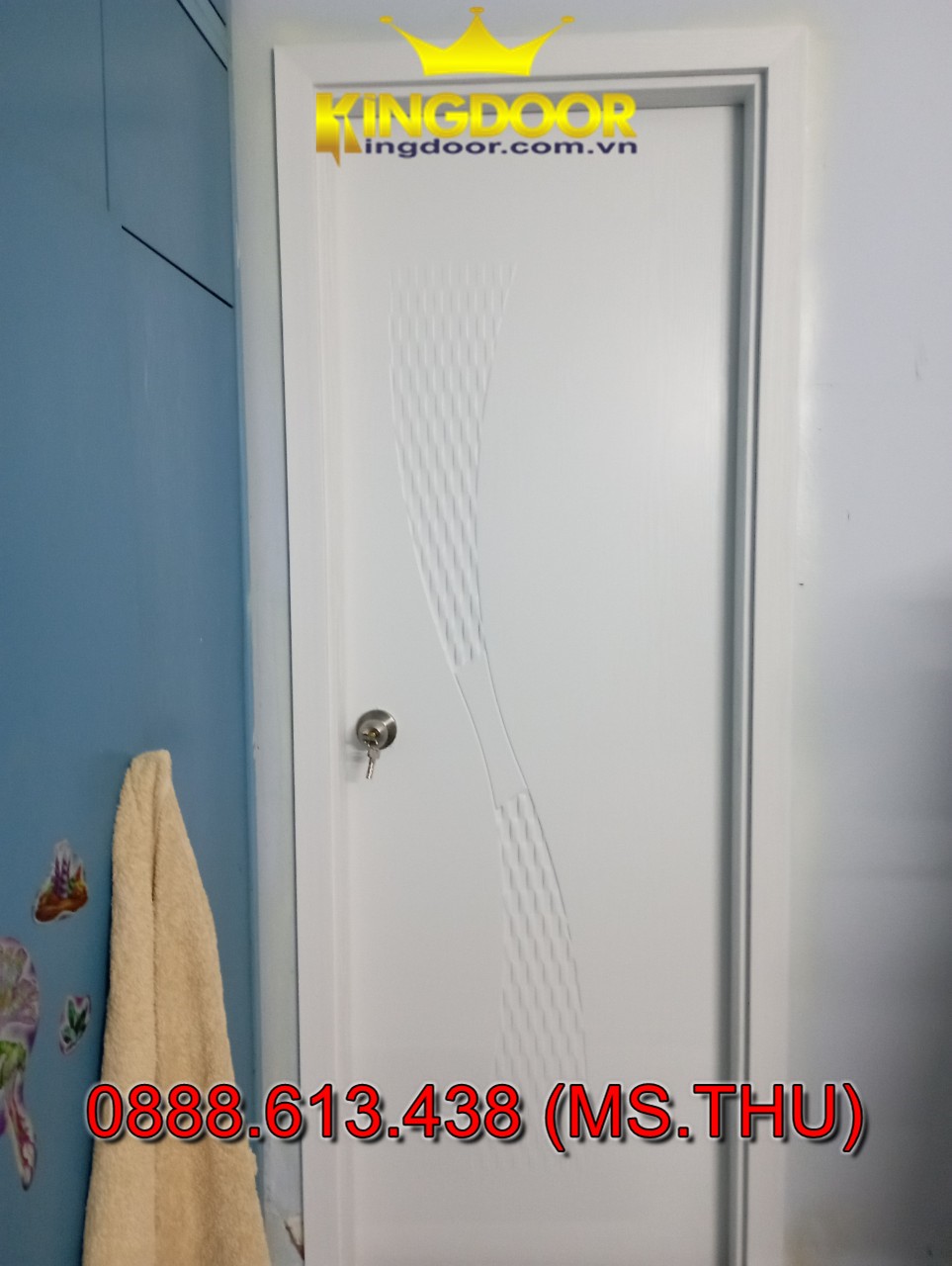 Cửa nhựa giả gỗ toilet năm 2022 Cửa nhựa giả gỗ toilet năm 2022