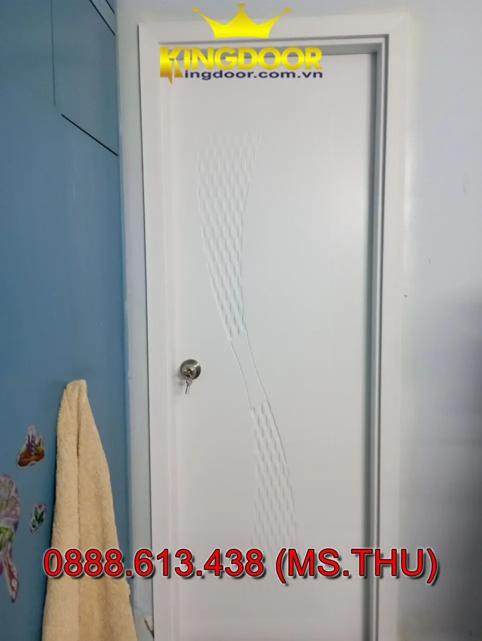 Cửa nhựa giả gỗ toilet năm 2022 Cửa nhựa giả gỗ toilet năm 2022