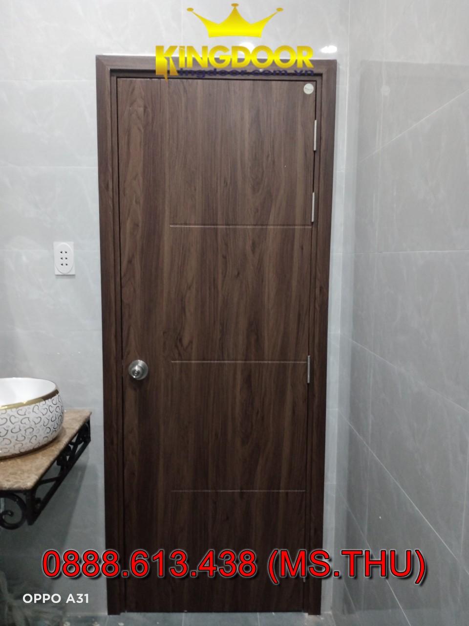 Cửa nhựa giả gỗ toilet năm 2022 Cửa nhựa giả gỗ toilet năm 2022