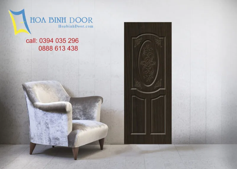 Những mẫu cửa nhựa giả gỗ