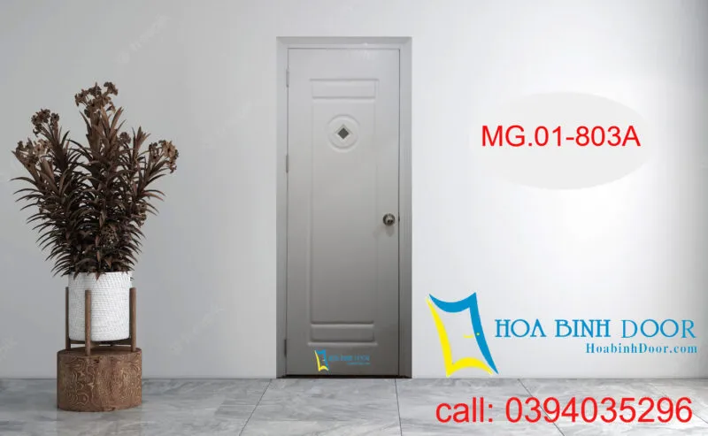 Những mẫu cửa nhựa giả gỗ