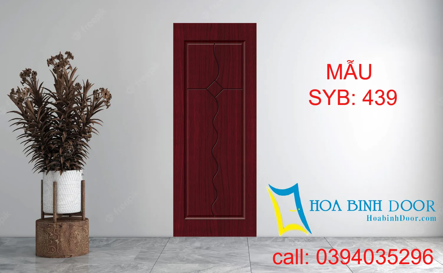 Cửa Nhựa Giả Gỗ Toilet