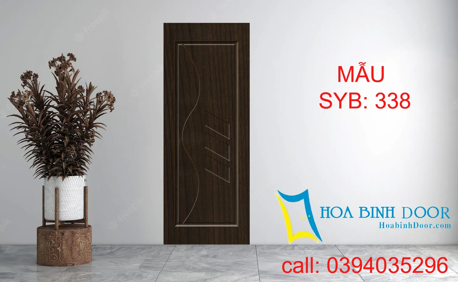 Cửa Nhựa Giả Gỗ Toilet