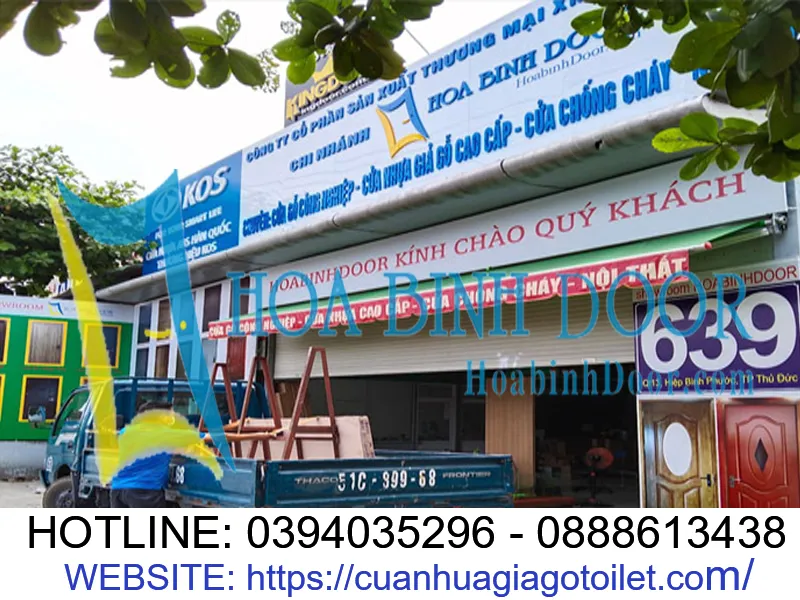 CỬA NHỰA COMPOSITE CHỊU NƯỚC