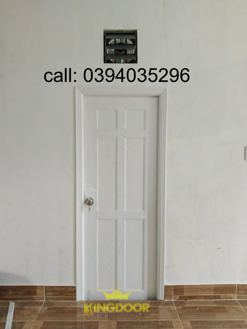 Những mẫu cửa nhựa giả gỗ