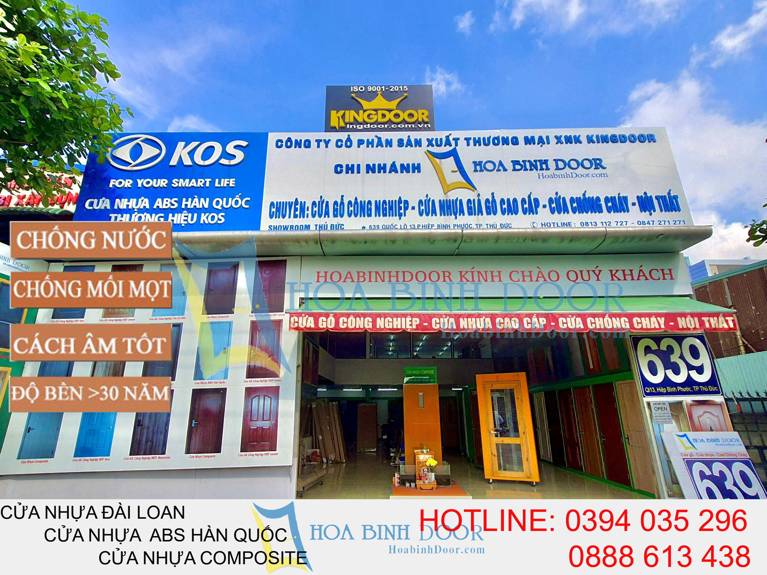 Cửa nhựa Đài Loan bền không