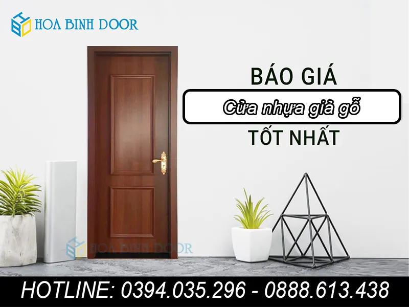 Cửa nhựa giả gỗ vệ sinh | Cửa nhựa tốt nhất TP.HCM