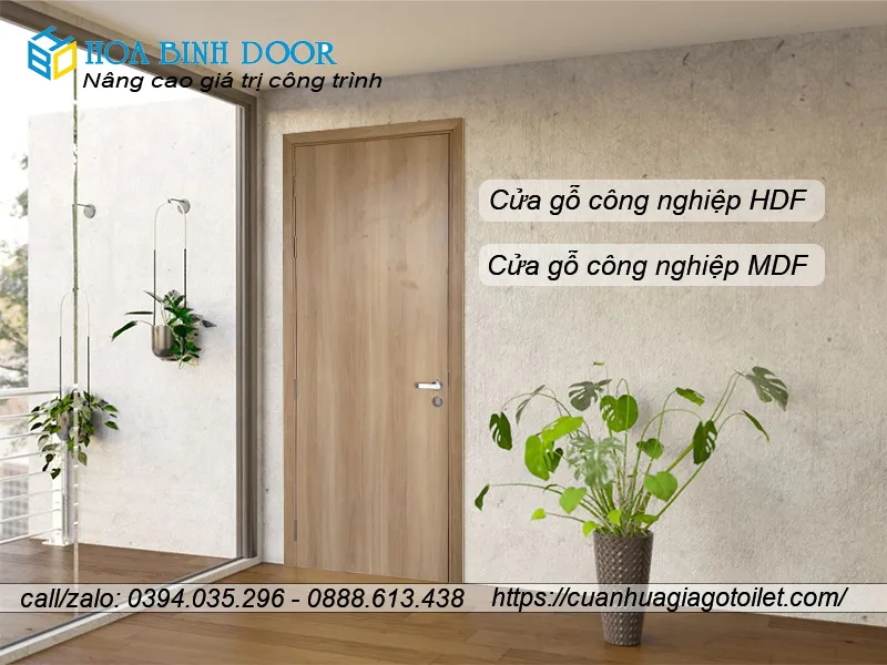 cửa gỗ công nghiệp