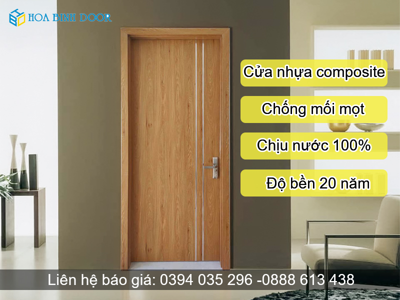cửa nhựa gỗ composite