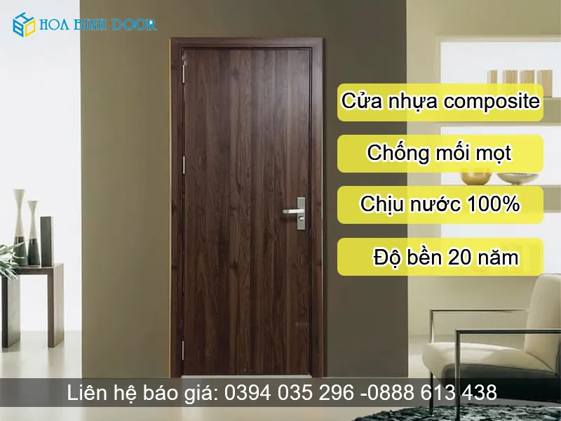 cửa nhựa gỗ composite