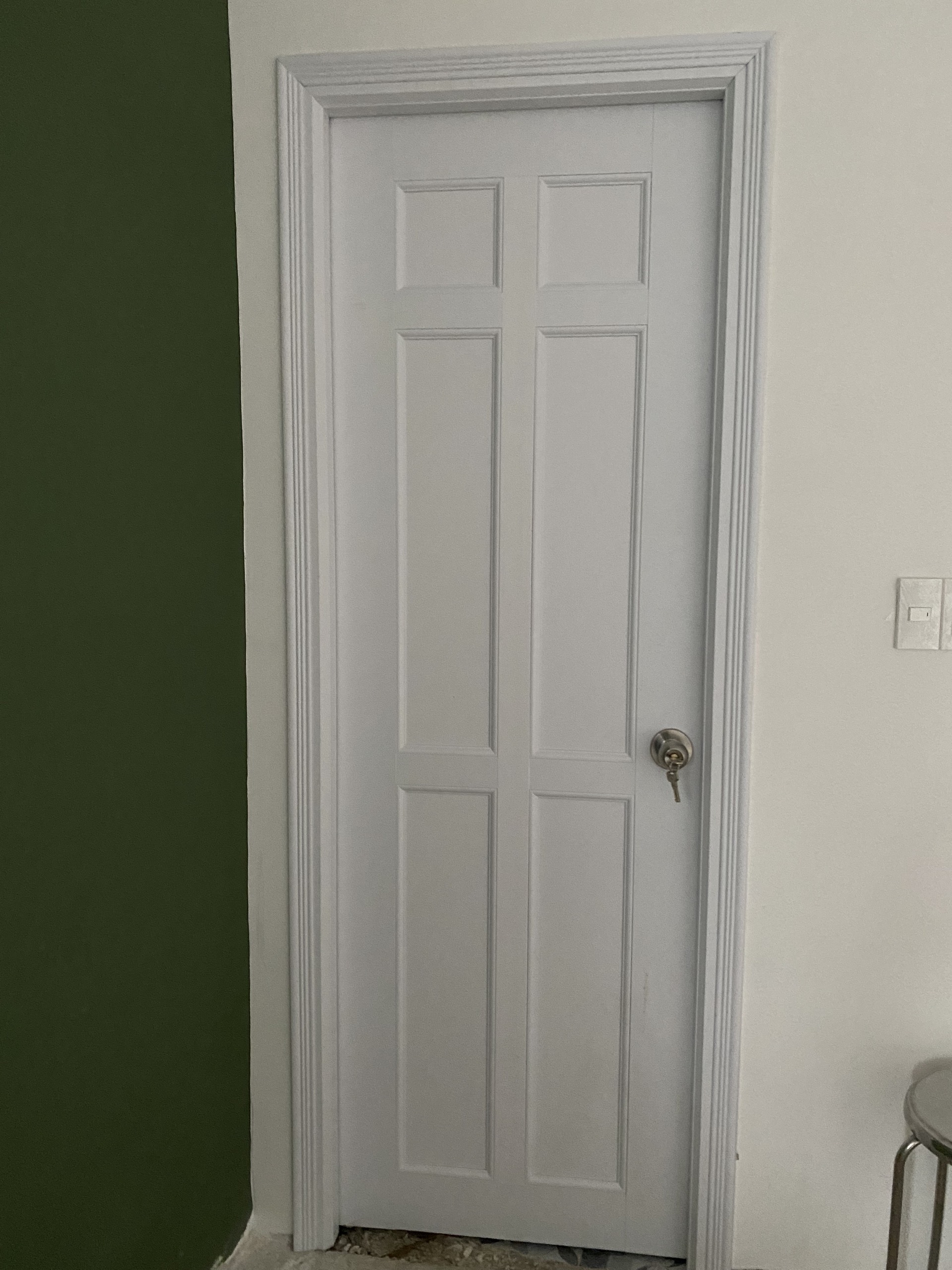cửa nhựa giả gỗ toilet