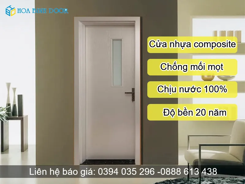 cửa nhựa gỗ composite