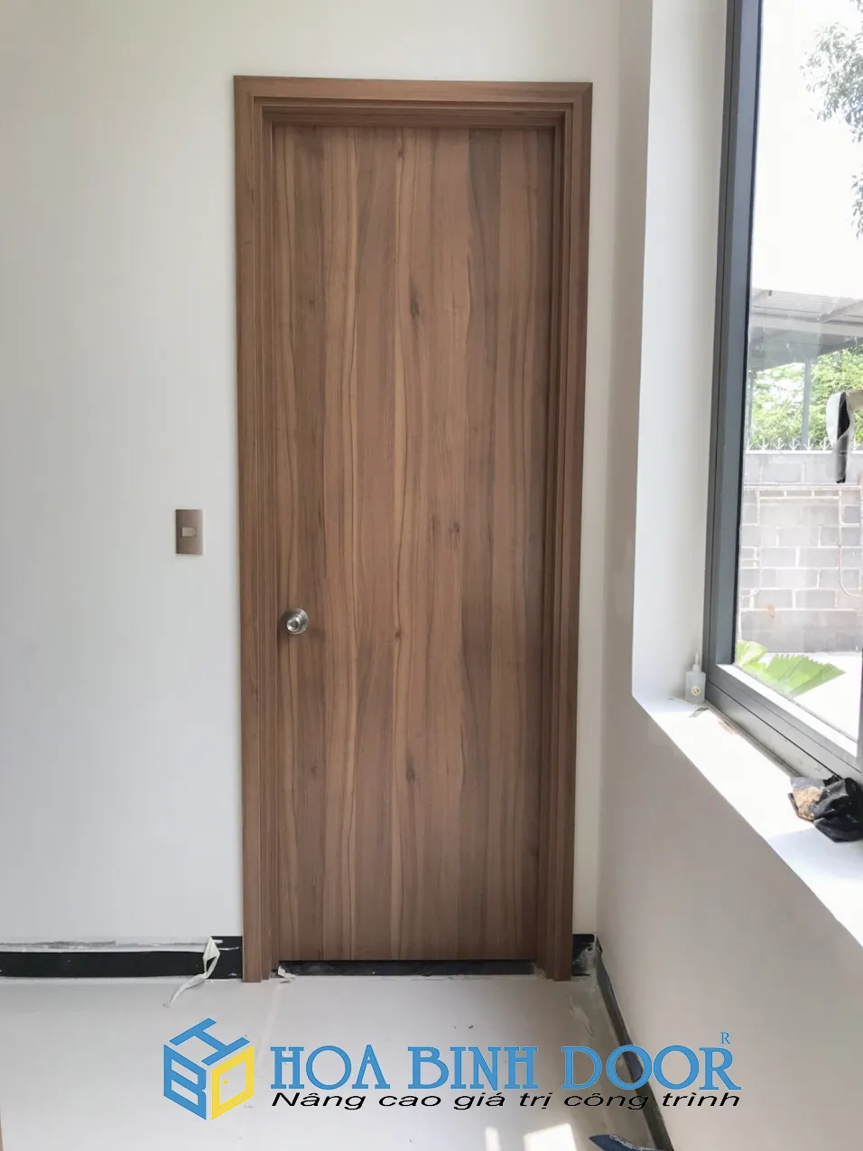 cửa gỗ công nghiệp tại bình phước