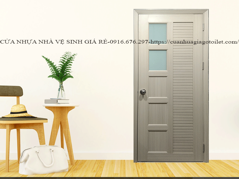 cửa nhựa nhà vệ sinh giá rẻ