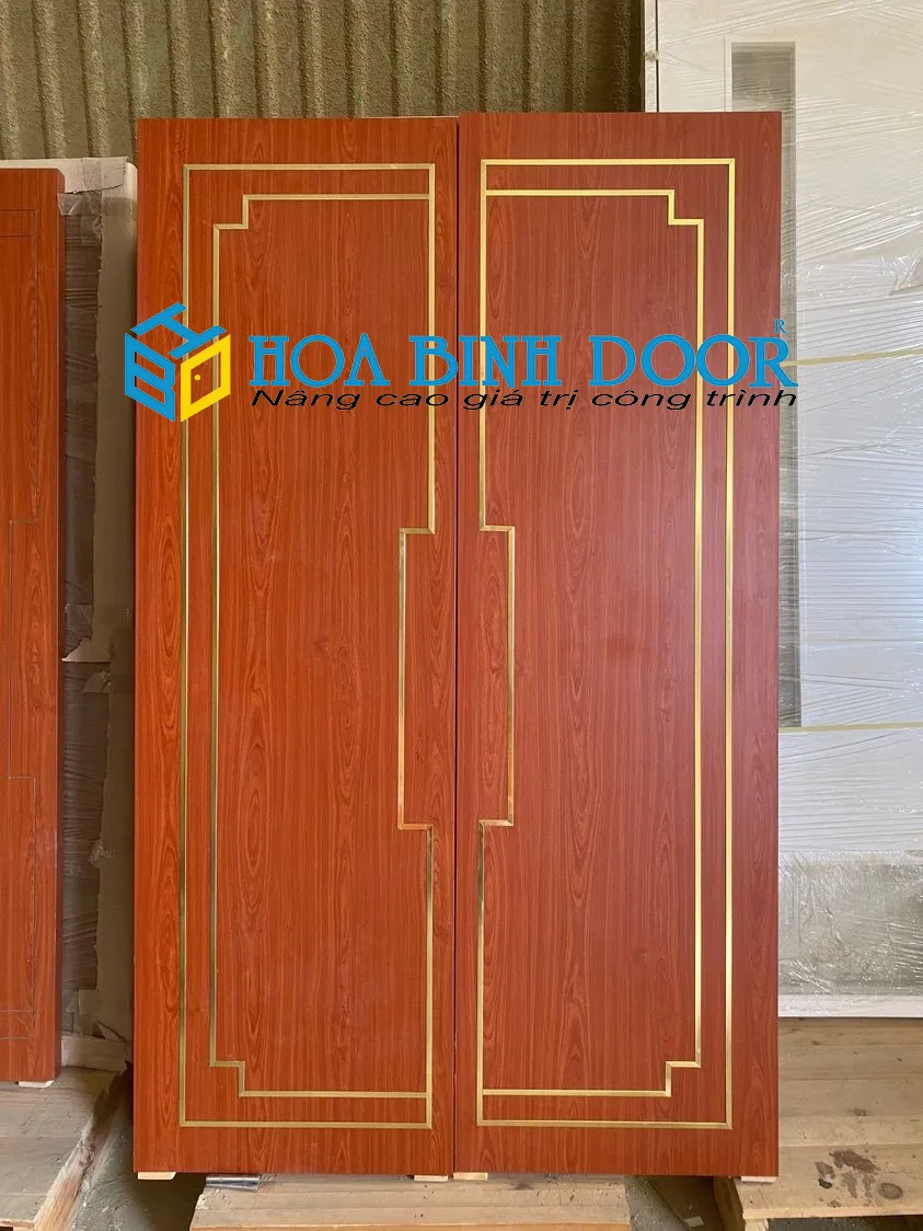 mẫu cửa gỗ 2 cánh đẹp