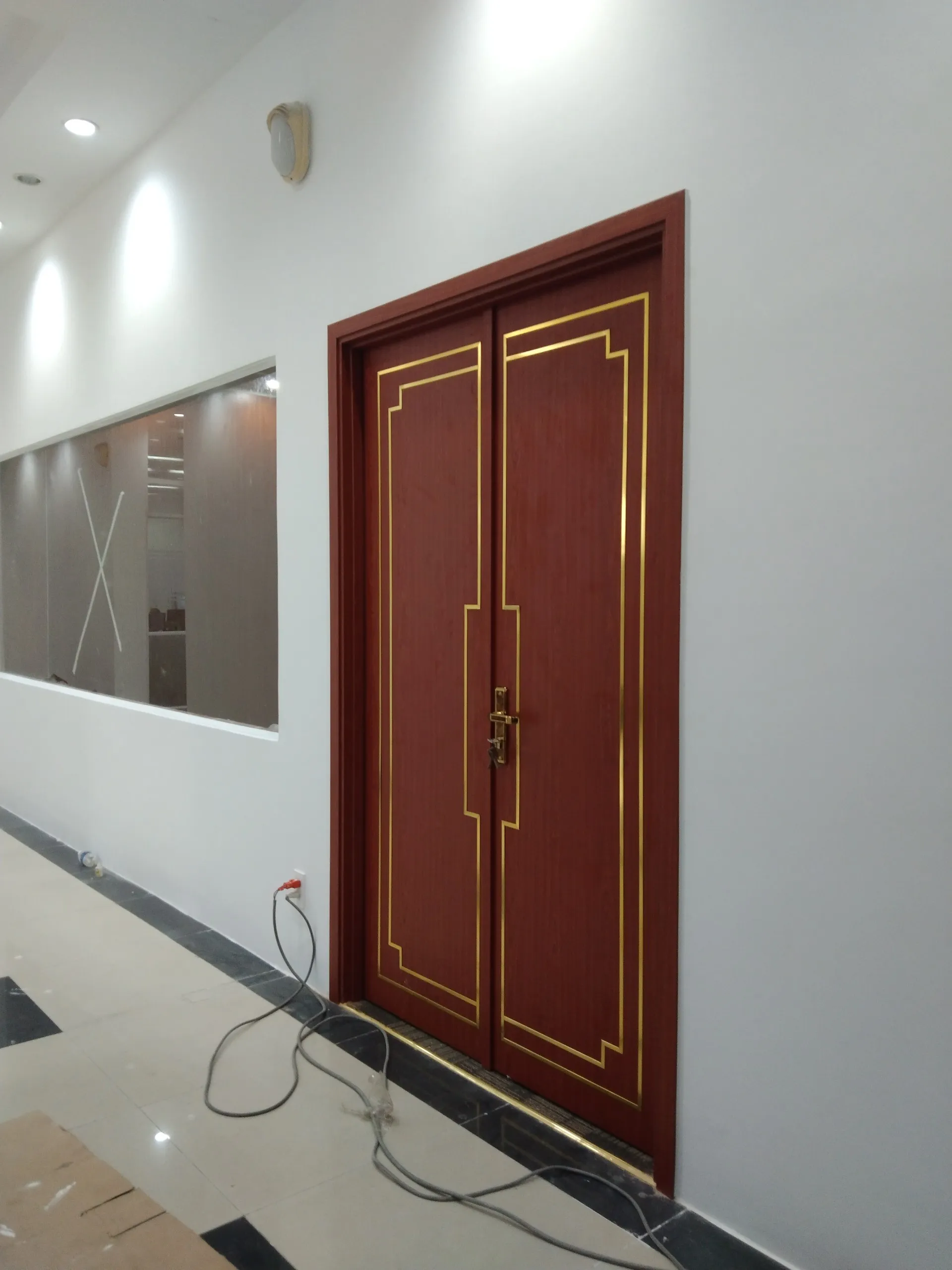 mẫu cửa gỗ 2 cánh đẹp