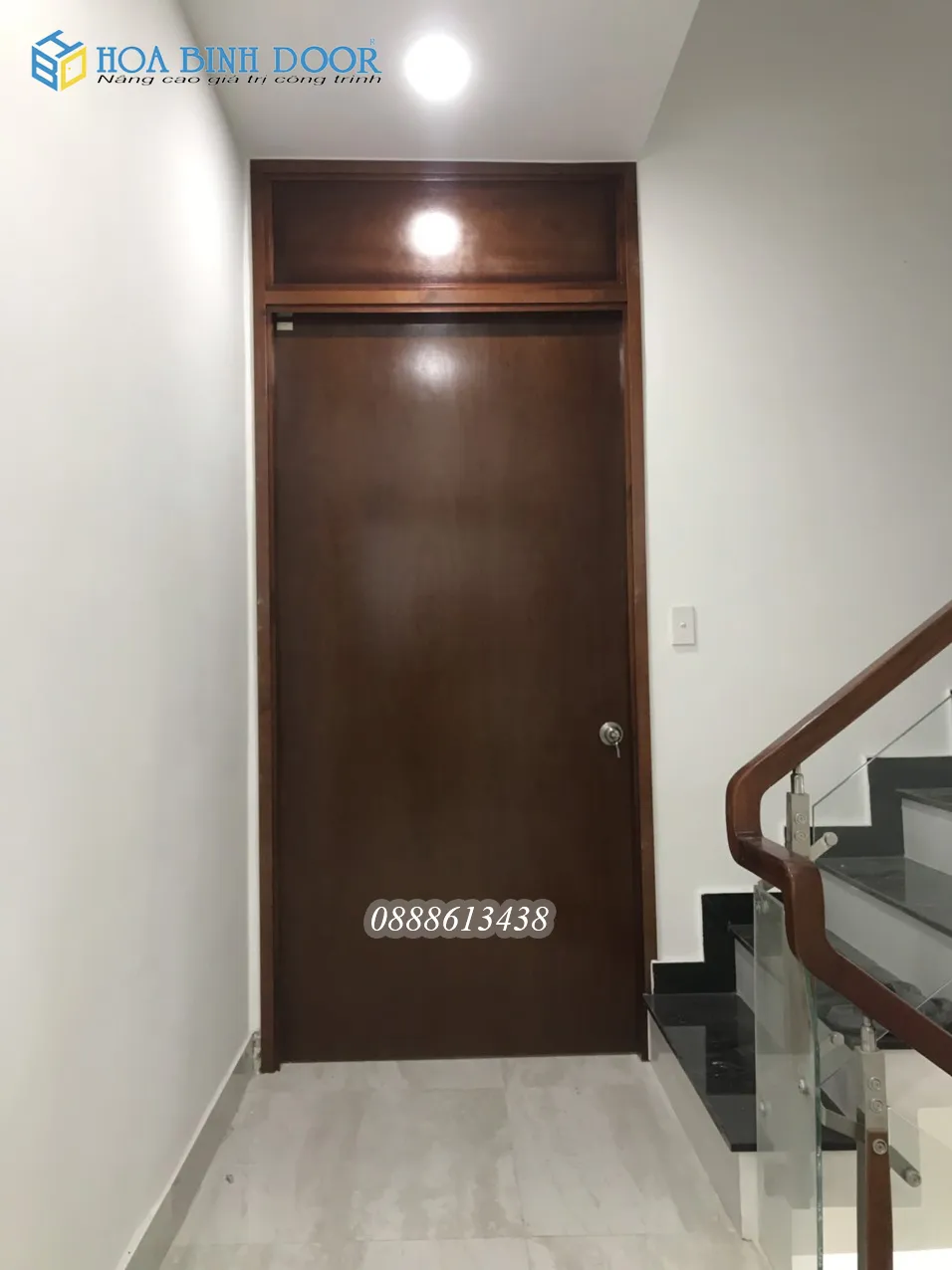 Cửa gỗ HDF tại Bến Tre - cửa gỗ công nghiệp