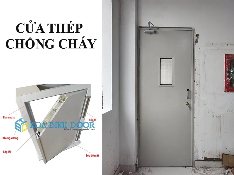 CỬA THÉP CHỐNG CHÁY