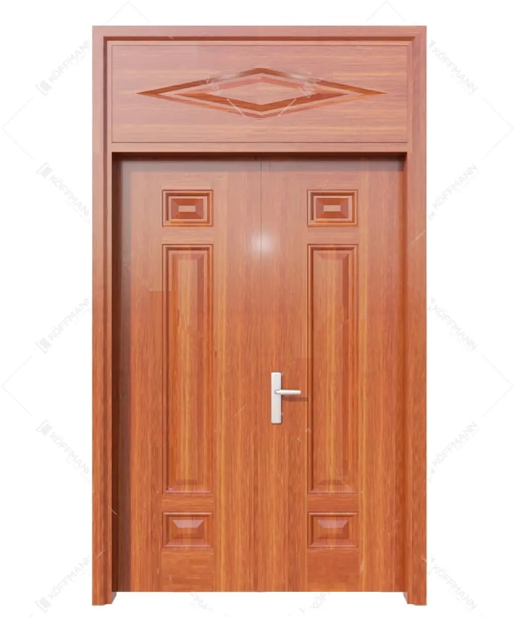 MẪU CỬA THÉP VÂN GỖ