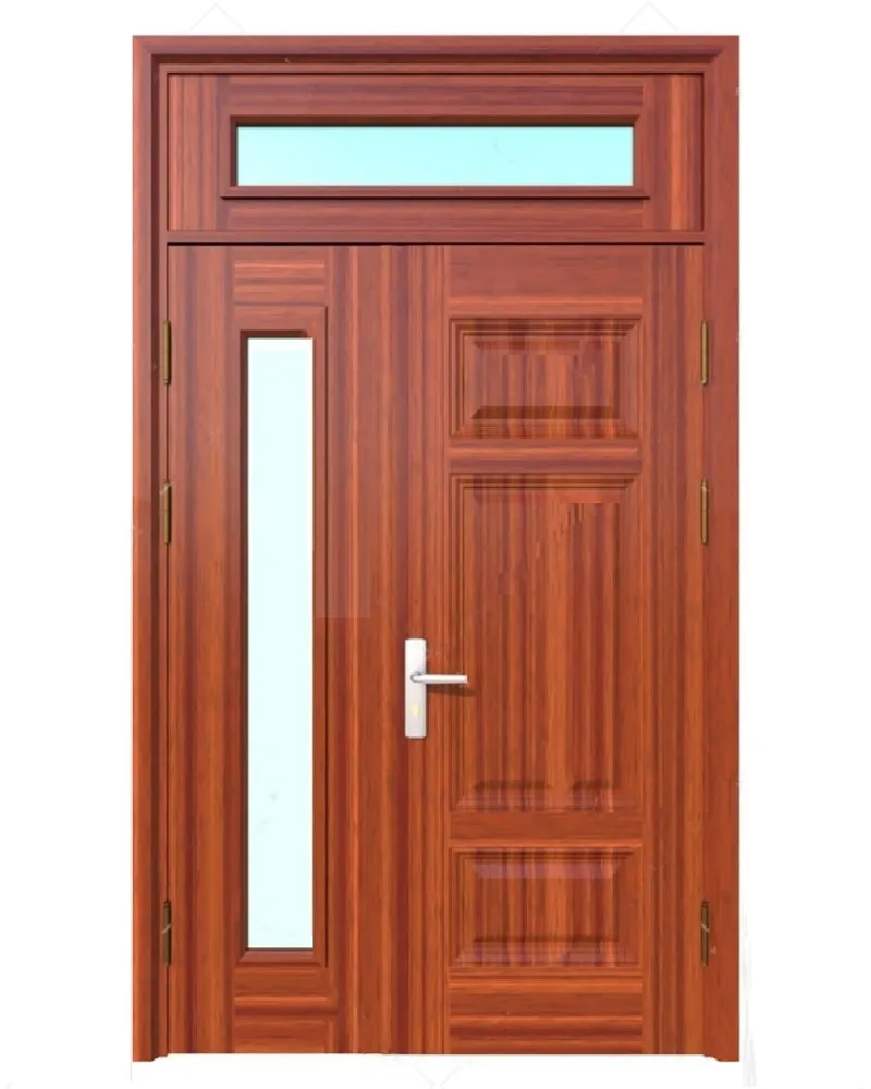 MẪU CỬA THÉP VÂN GỖ