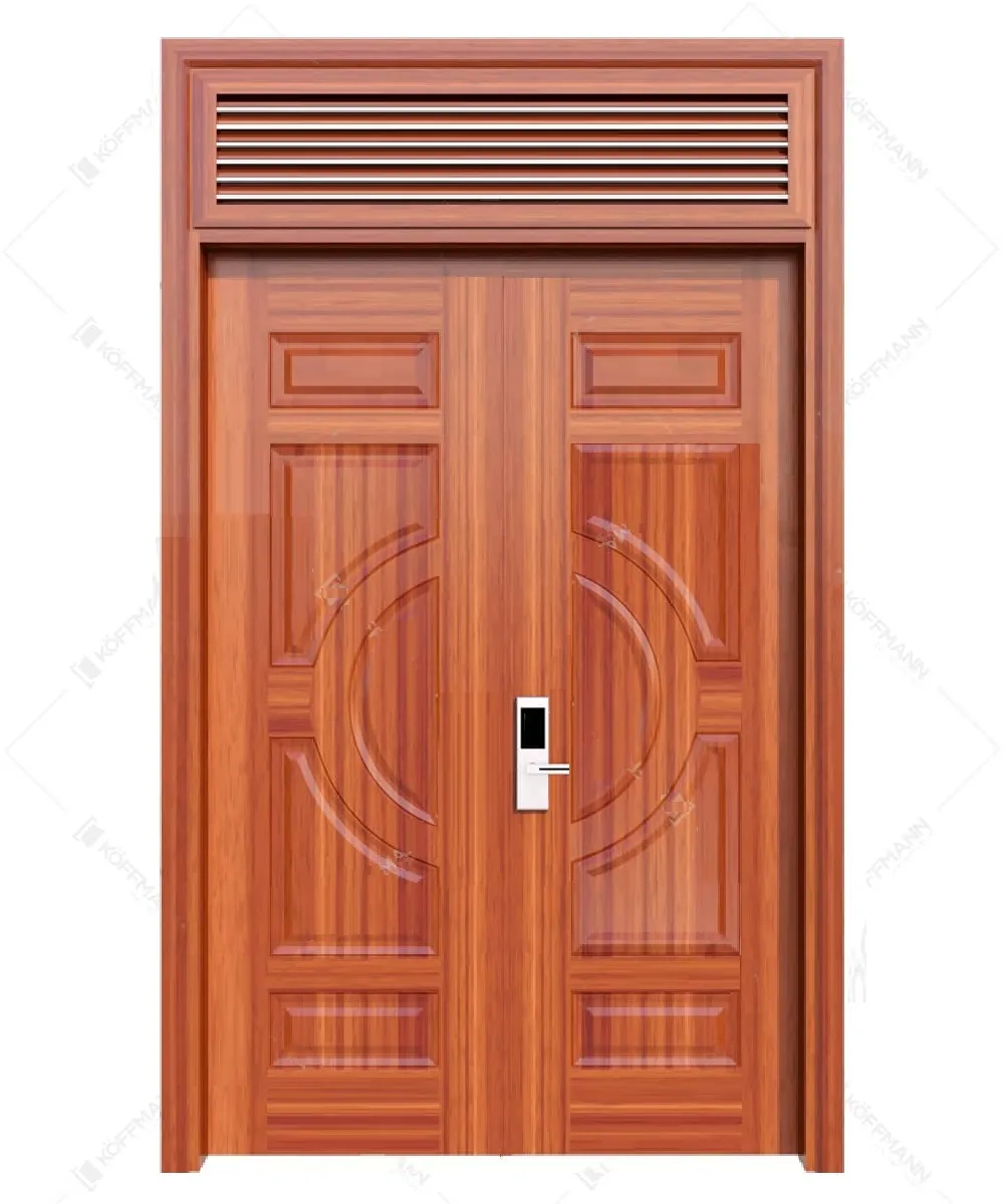 CỬA THÉP VÂN GỖ 2 CÁNH