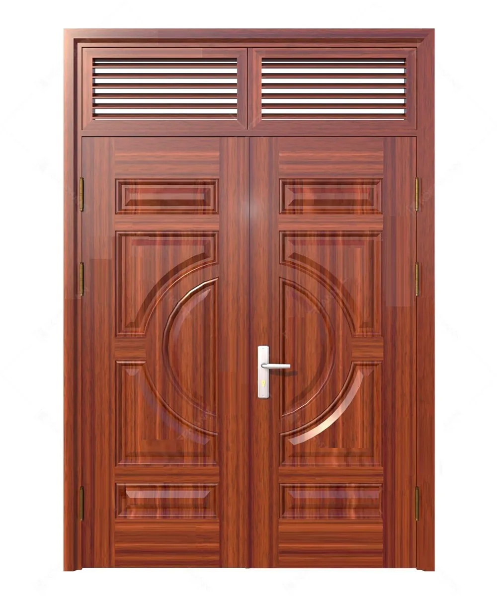 CỬA THÉP VÂN GỖ 2 CÁNH