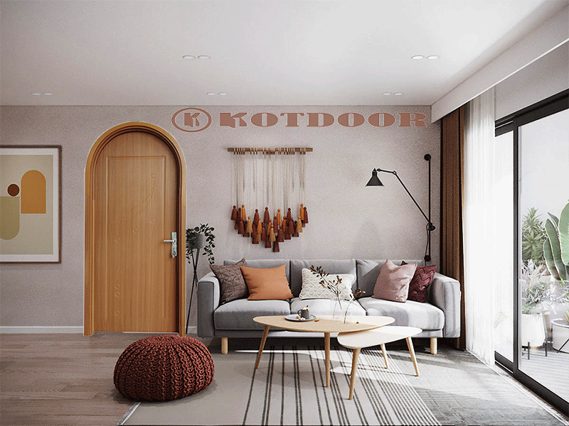 Cửa Nhựa Giả Gỗ Toilet