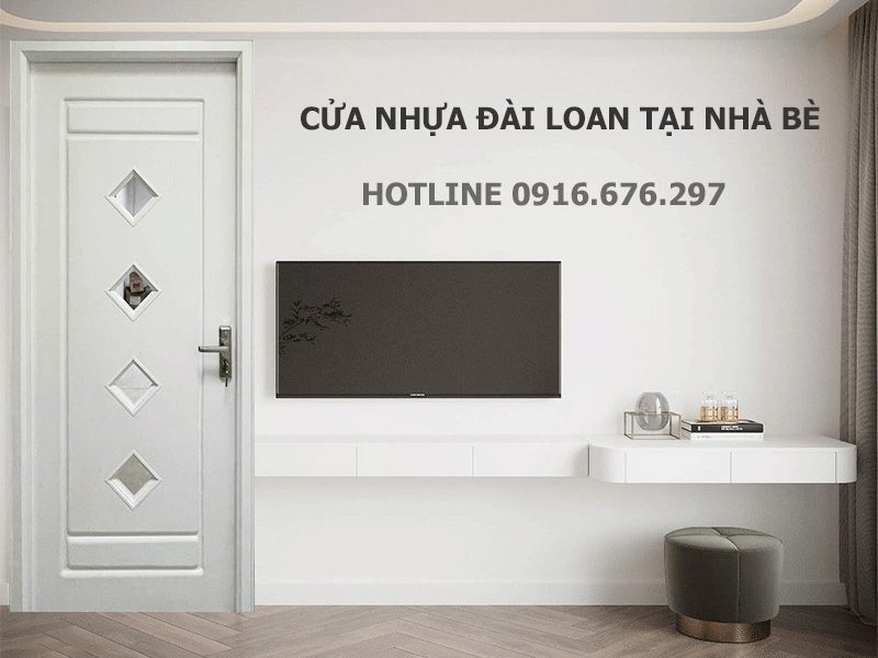 CUA NHUA DAI LOAN TAI NHA BE