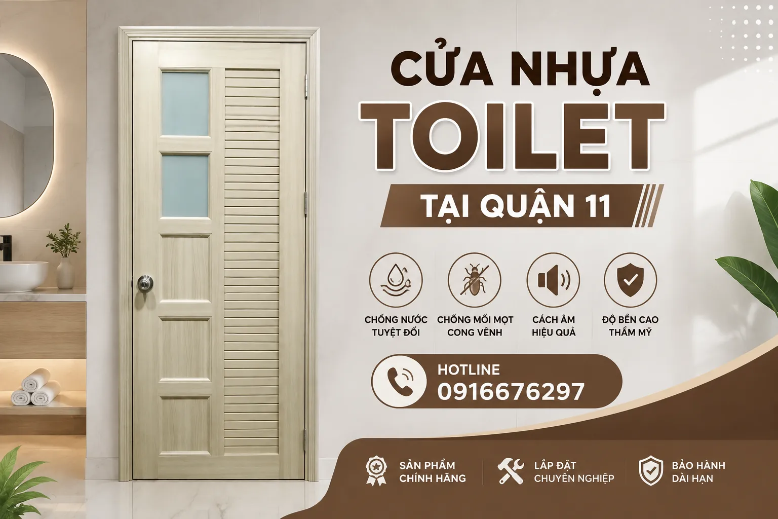 cửa nhựa đài loan tại quận 11