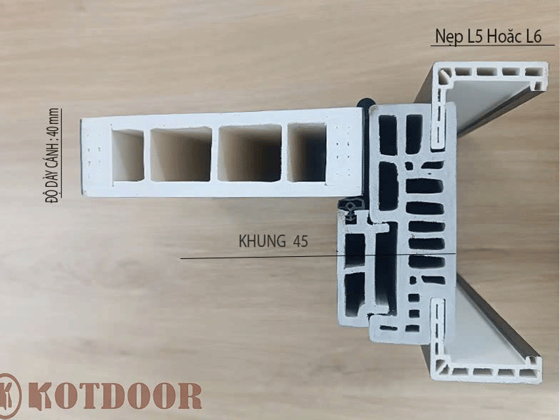 cửa nhựa composite tại bình định