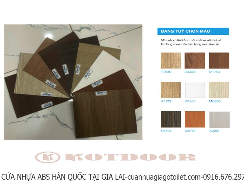 cửa nhựa abs han quoc tai gia lai