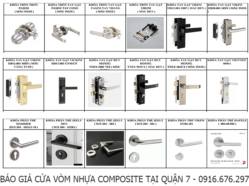 báo giá cửa vòm nhựa composite tại quận 7