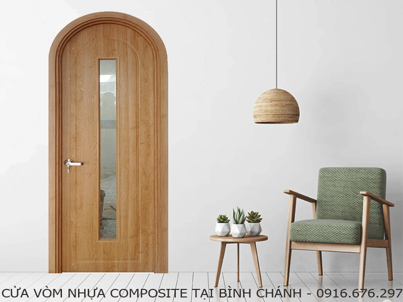 cửa vòm nhựa composite tại bình chánh