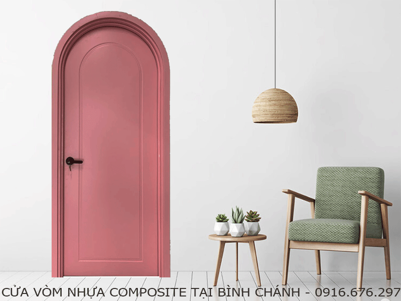 cửa vòm nhựa composite tại bình chánh