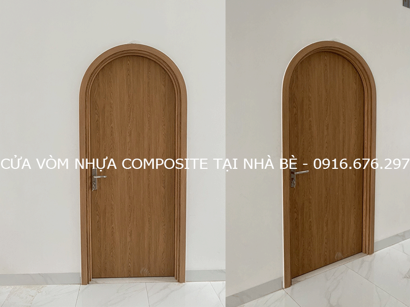 cửa vòm nhựa composite tại nhà bè