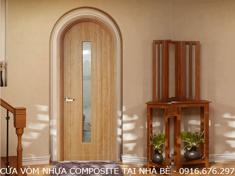 cửa vòm nhựa composite tại nhà bè