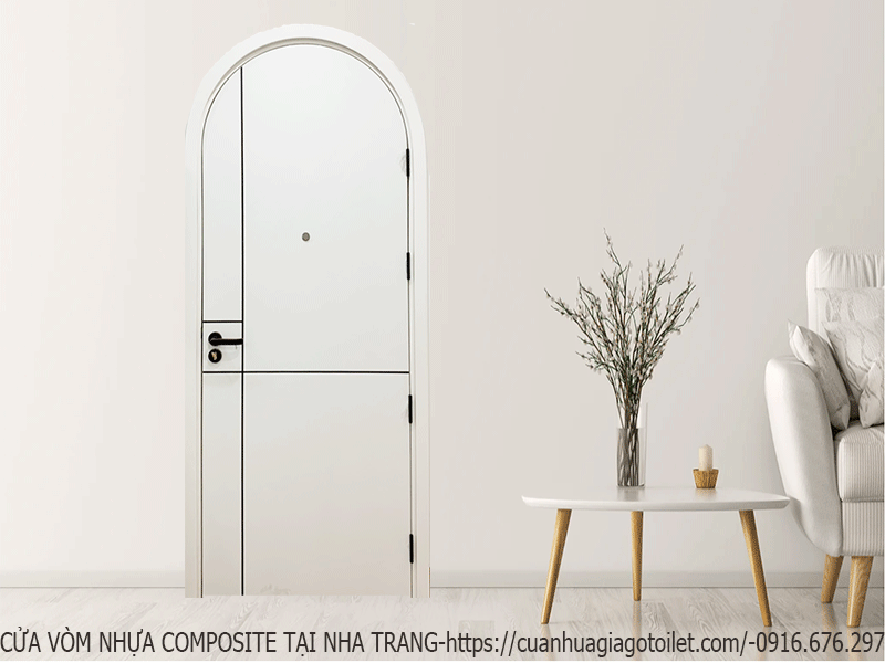 cửa vòm nhựa composite tại nha trang