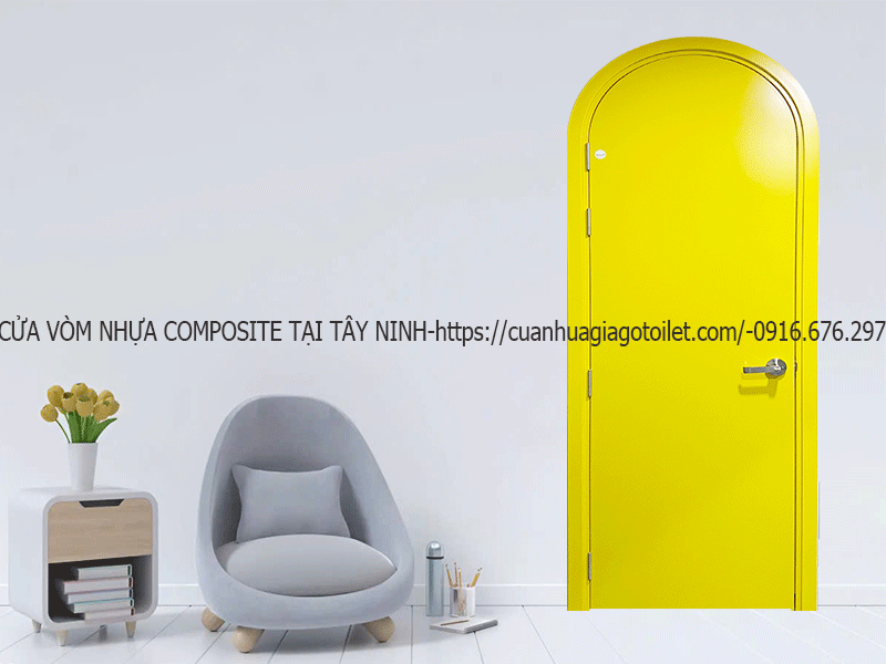 cửa vòm nhựa composite tại tây ninh