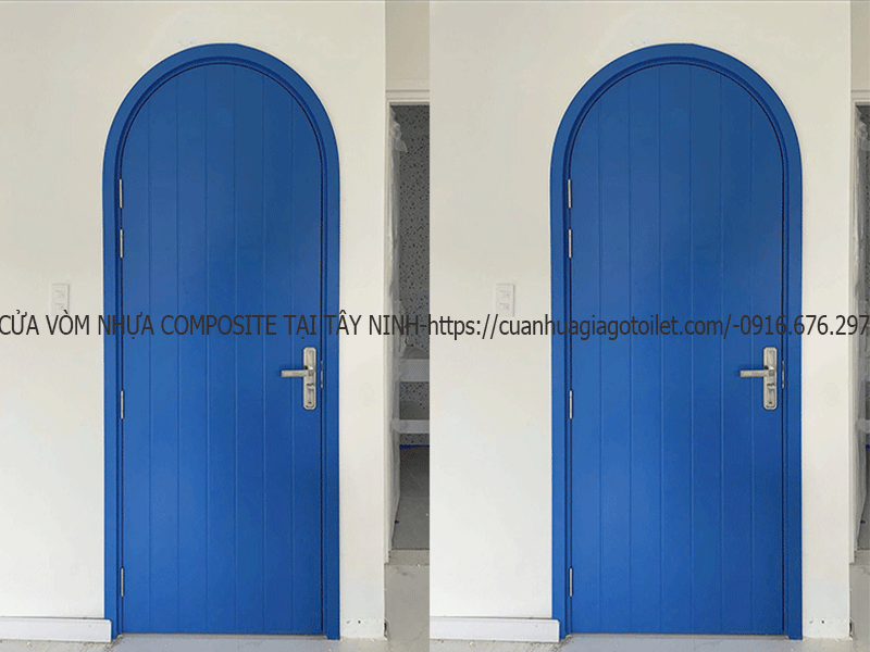 cửa vòm nhựa composite tại tây ninh