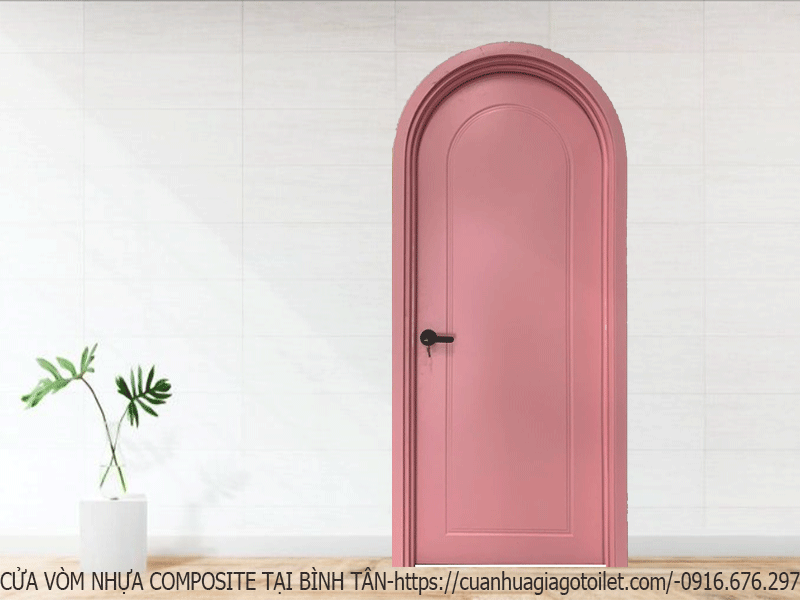 cửa vòm nhựa composite tại bình tân