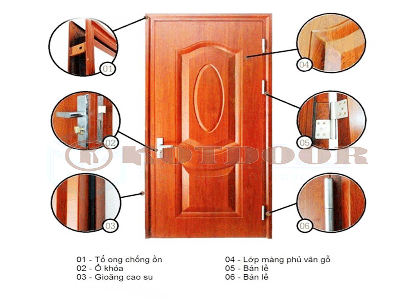 cửa thép vân gỗ có tốt không